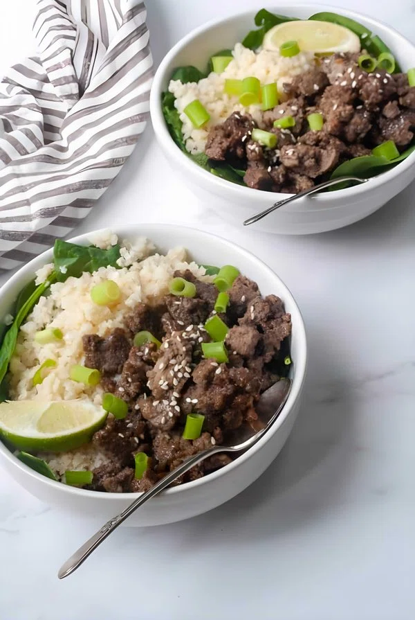 Whole30 Korean Beeef Bowls cover