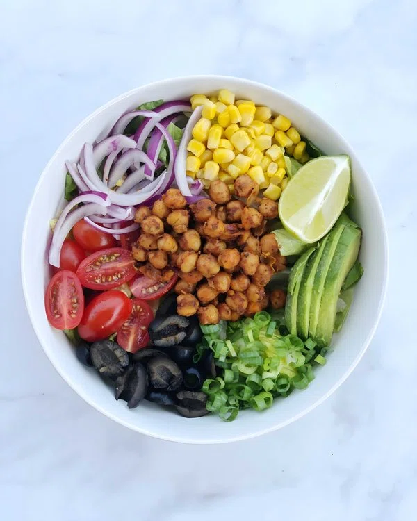 Chickpea Taco Salad cover