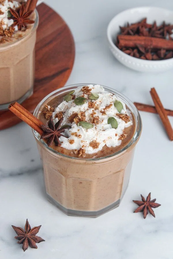 Chai Spiced Sweet Potato Smoothie cover