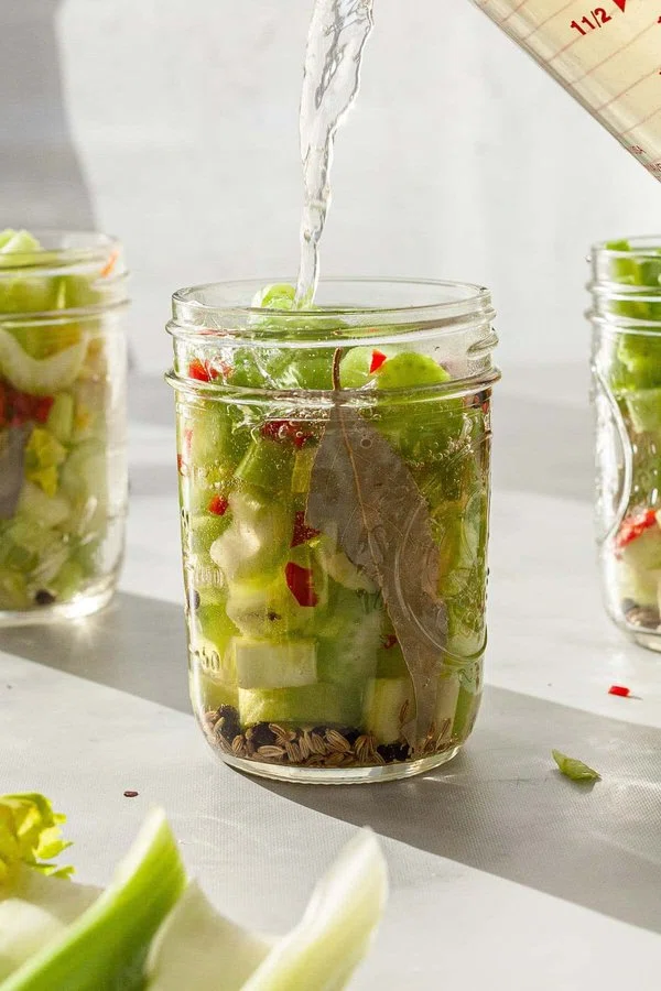 Quick Pickled Celery Recipe cover