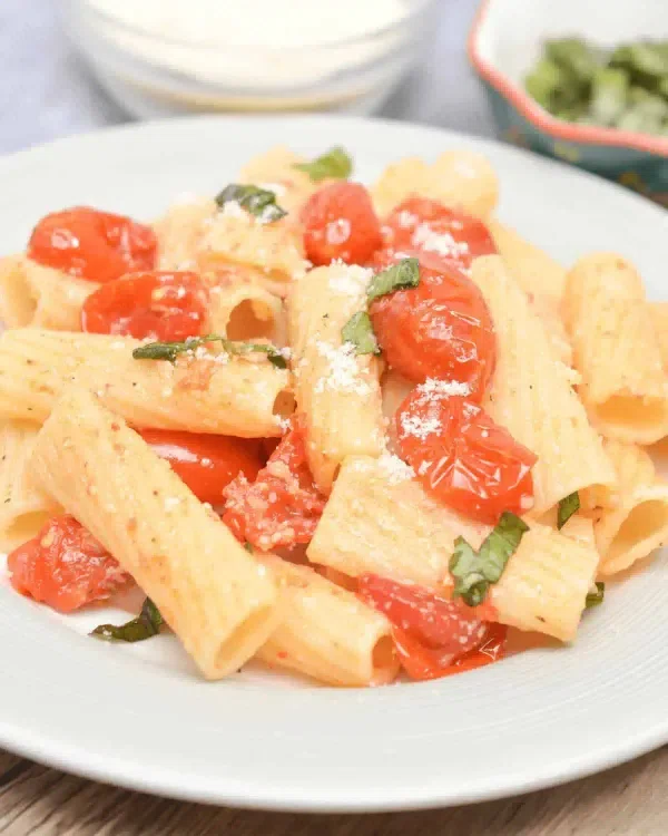 Slow Roasted Tomato Basil Pasta cover