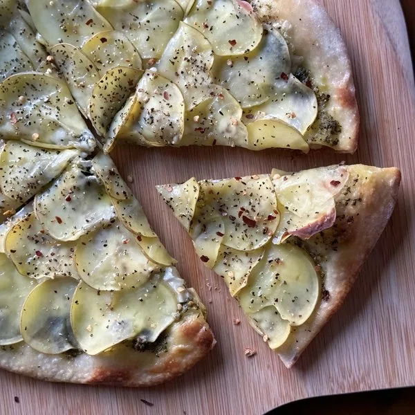 Pesto & Potato Pizza cover