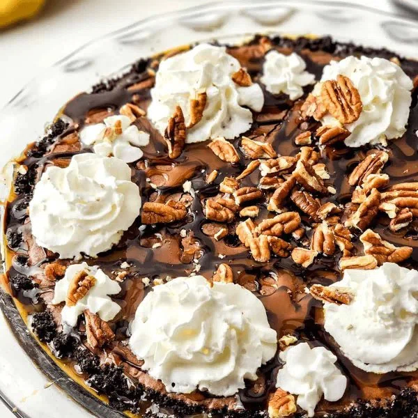Turtle Brownie Pie cover