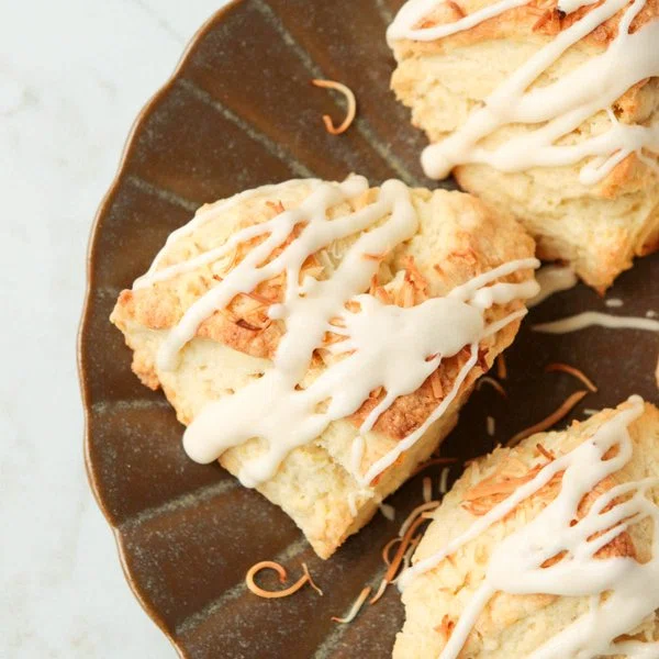 Creamy Coconut Scones cover