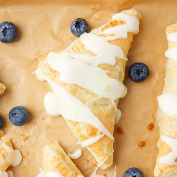 Puff Pastry Blueberry Turnovers cover