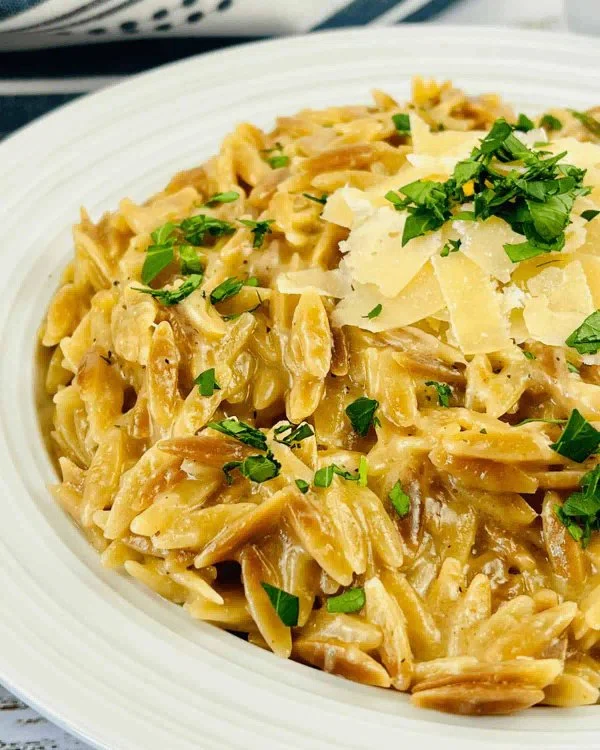 Parmesan Garlic Orzo cover