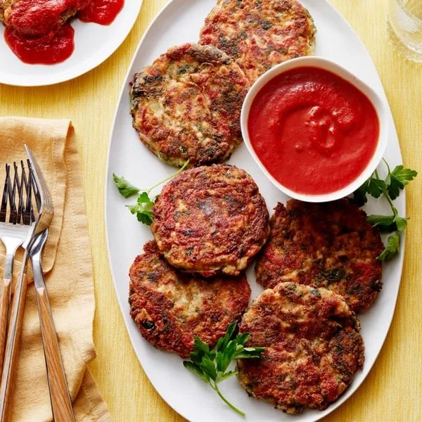 Spinach & Roasted Red Pepper Tofu Croquettes cover