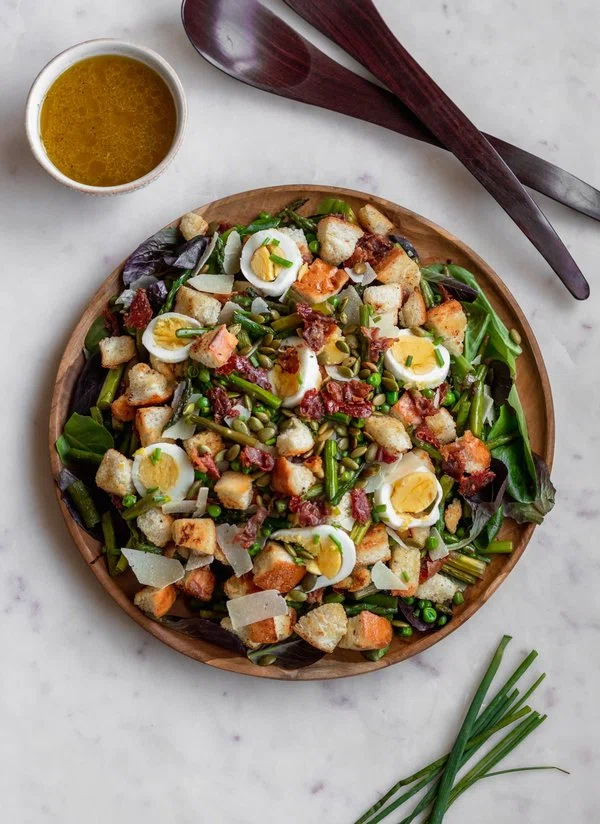 Spring Panzanella Salad cover