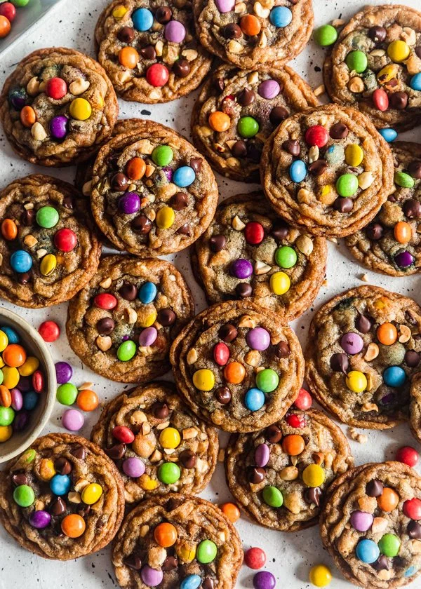 Brown Butter Peanut M&M Cookies cover