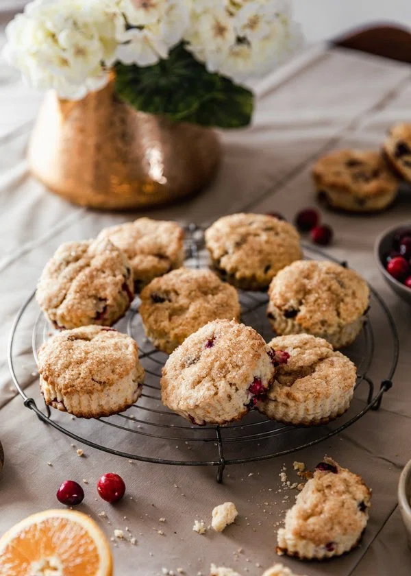 Cranberry Orange Scones With Candied Ginger cover