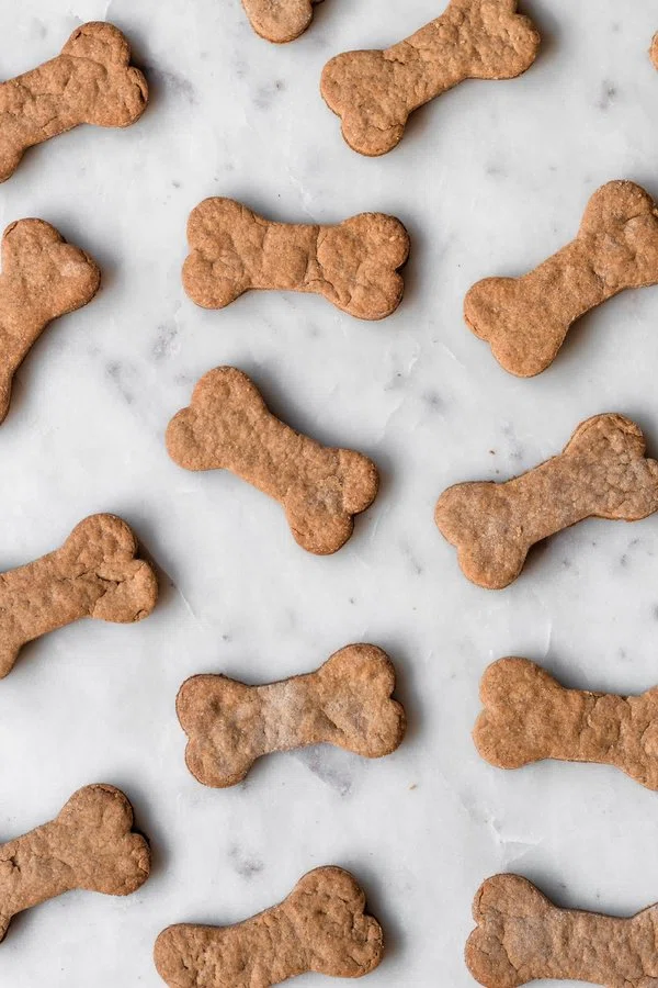 Homemade Peanut Butter Dog Cookies cover