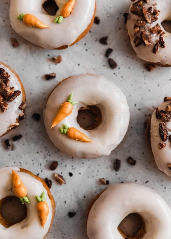 Cardamom Carrot Cake Donuts cover