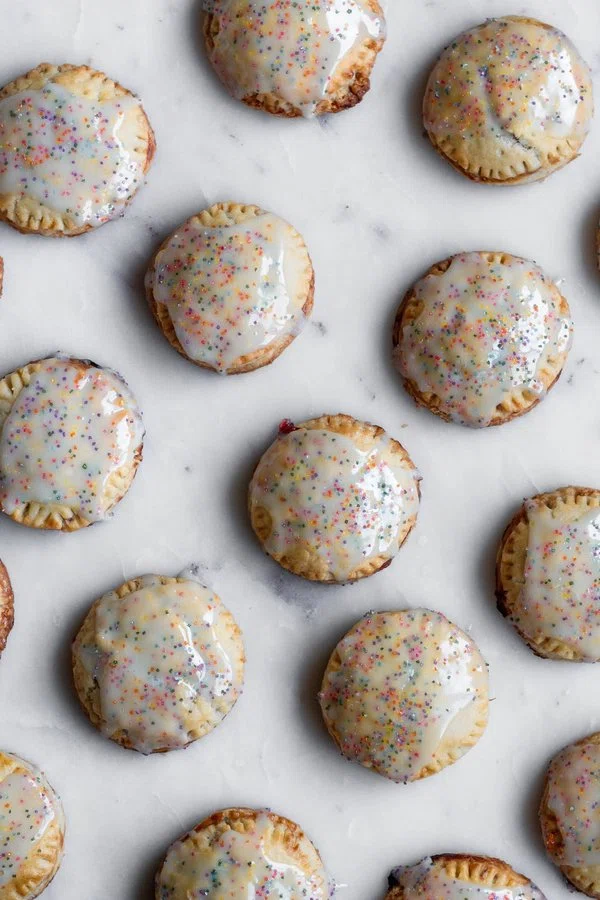 Strawberry Balsamic Hand Pies + Honey Glaze cover