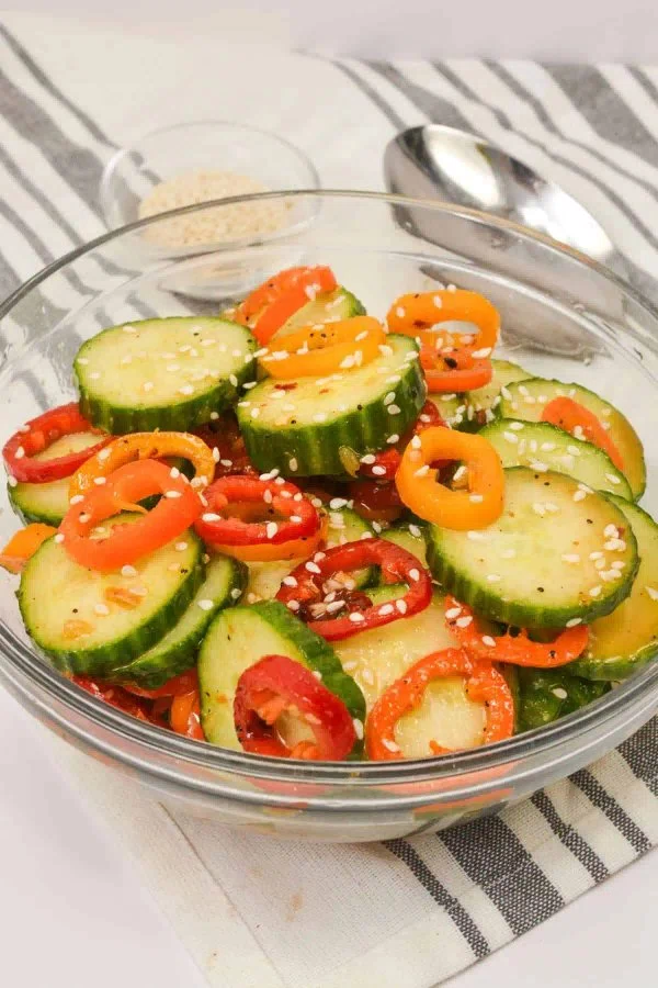Cucumber Pepper Salad cover