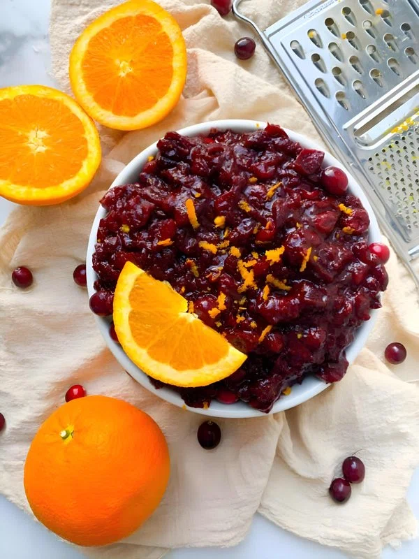 Paleo Cranberry Sauce (Whole30, Vegan) cover
