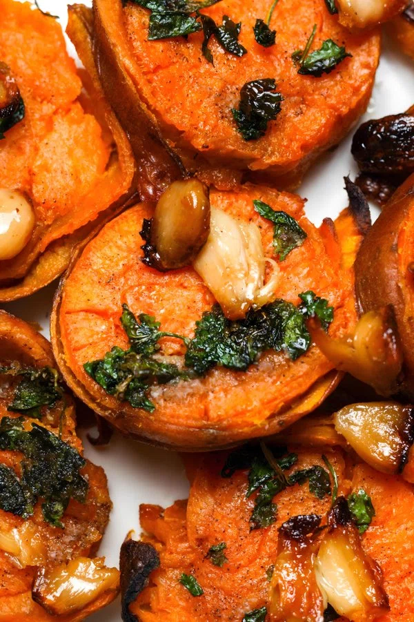 Smashed Sweet Potatoes cover