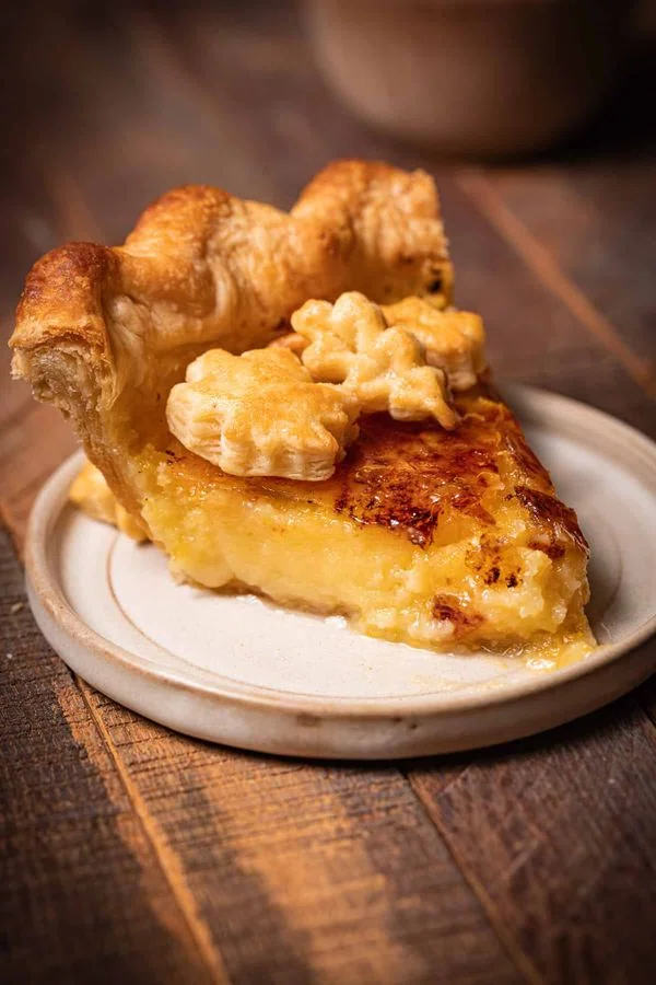 Brûléed Lemon Chess Pie cover