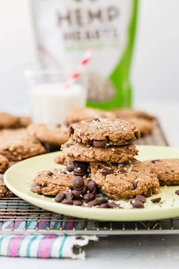 Double Chocolate Chip Hemp Heart Cookies cover