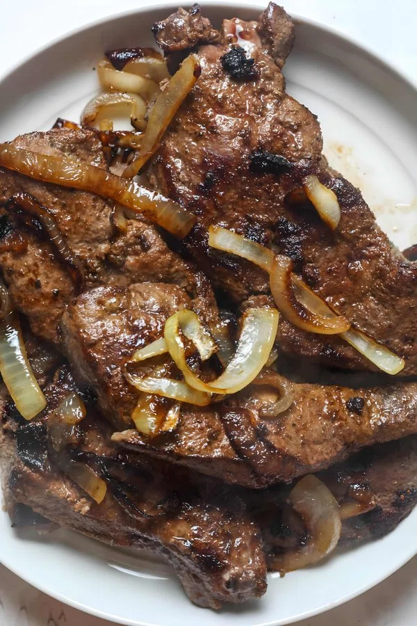 Beef Liver and Onions cover