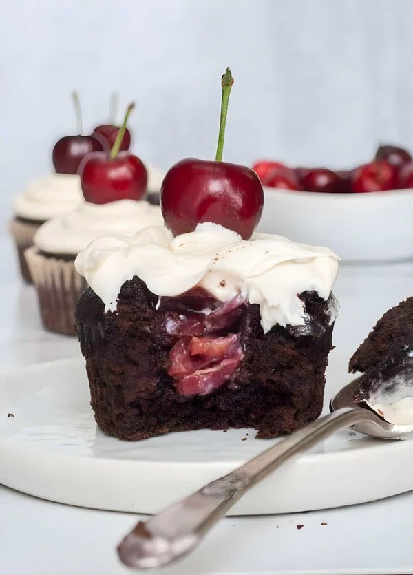 Paleo Black Forest Cupcakes cover