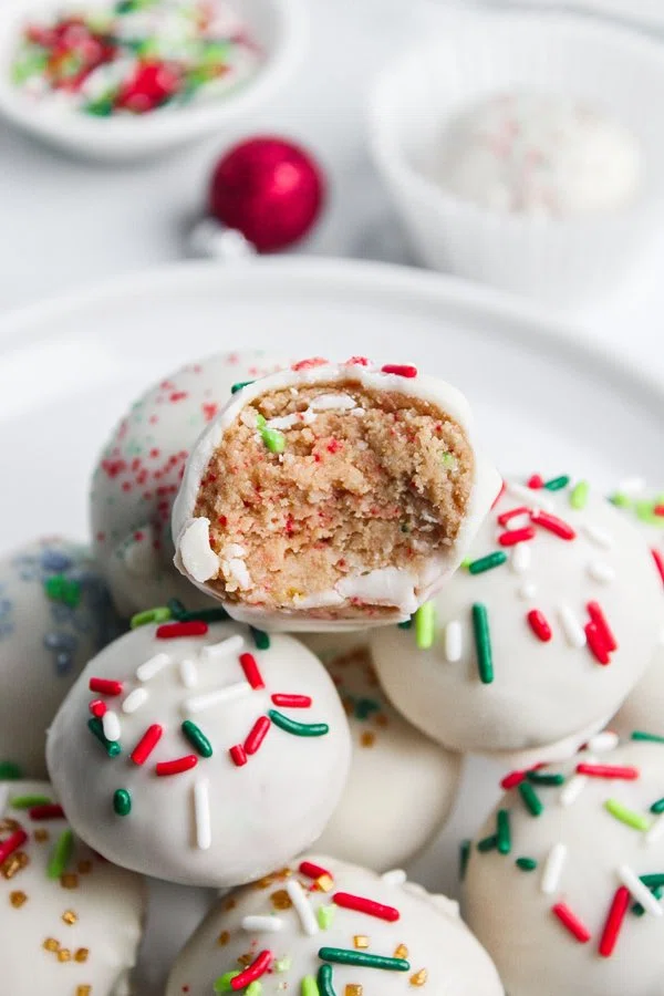 Sugar Cookie Protein Truffles cover