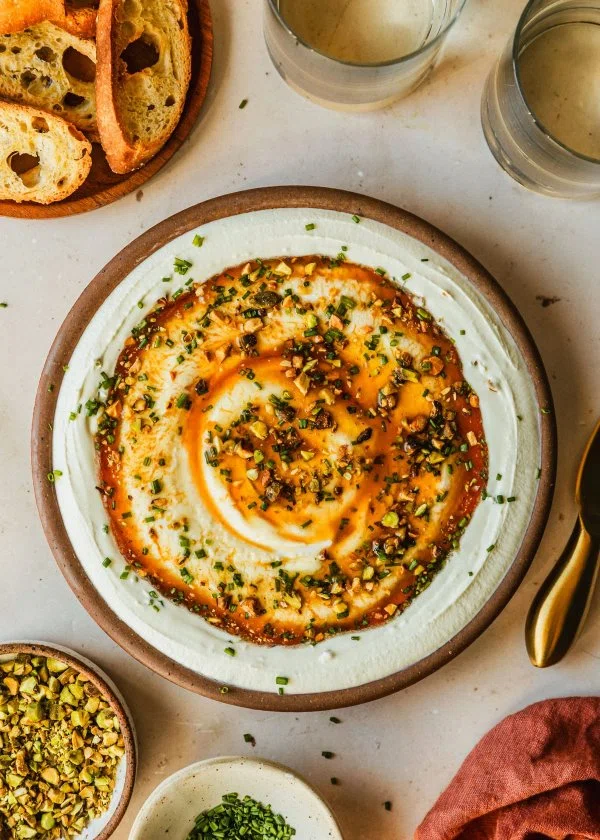5-Minute Whipped Goat Cheese with Hot Honey cover