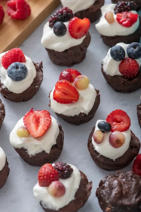 Whole Wheat Double Chocolate Brownie Bites cover