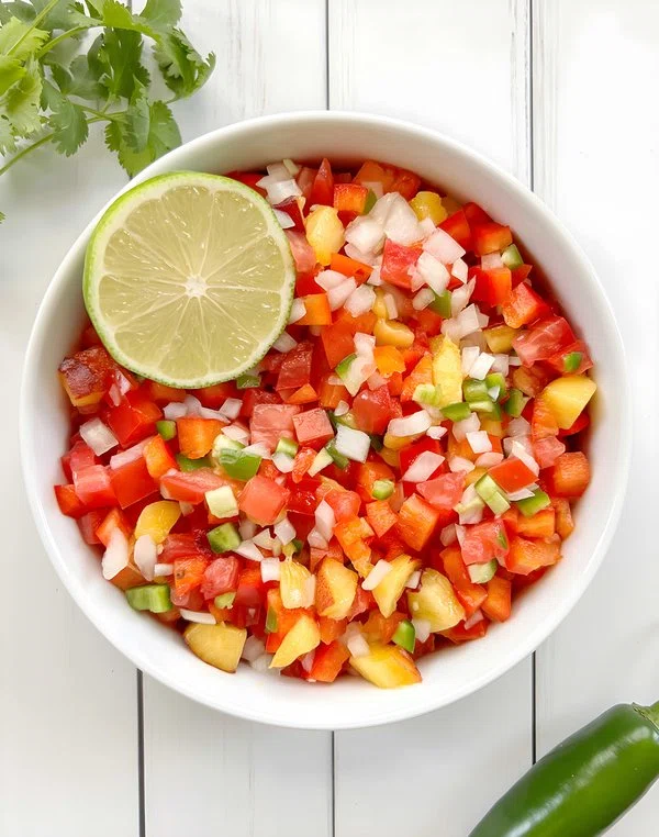 Spicy Peach Salsa cover