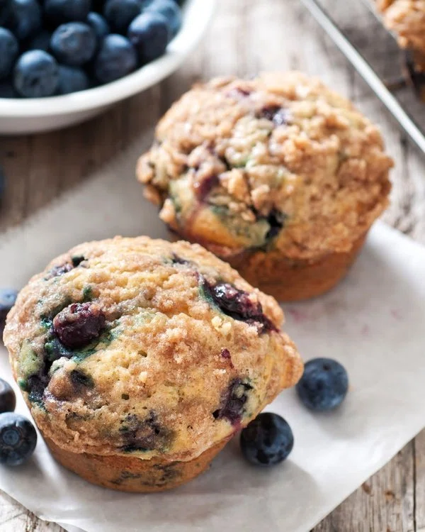 Old Fashioned Blueberry Muffins cover