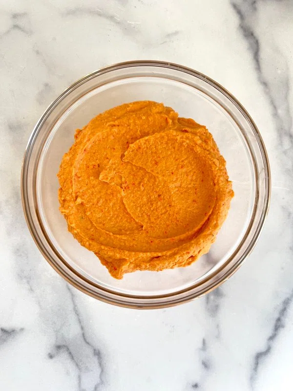 Roasted Red Bell Pepper Hummus cover