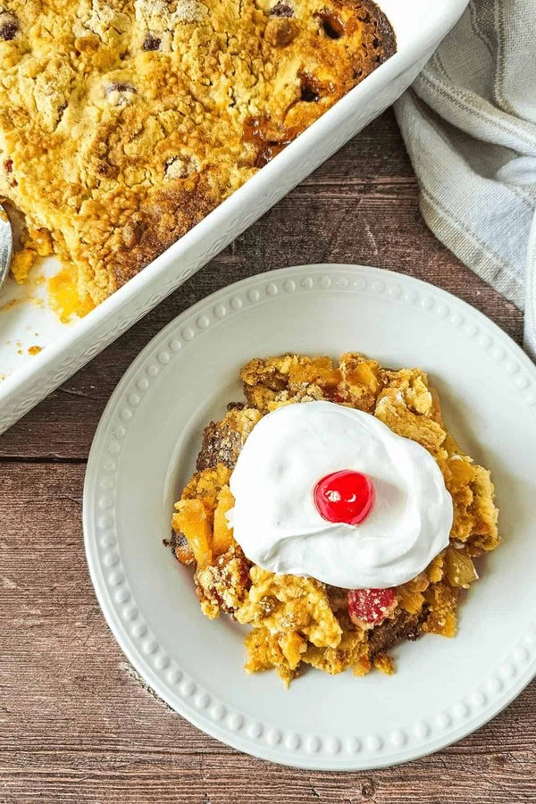 Pineapple Dump Cake cover