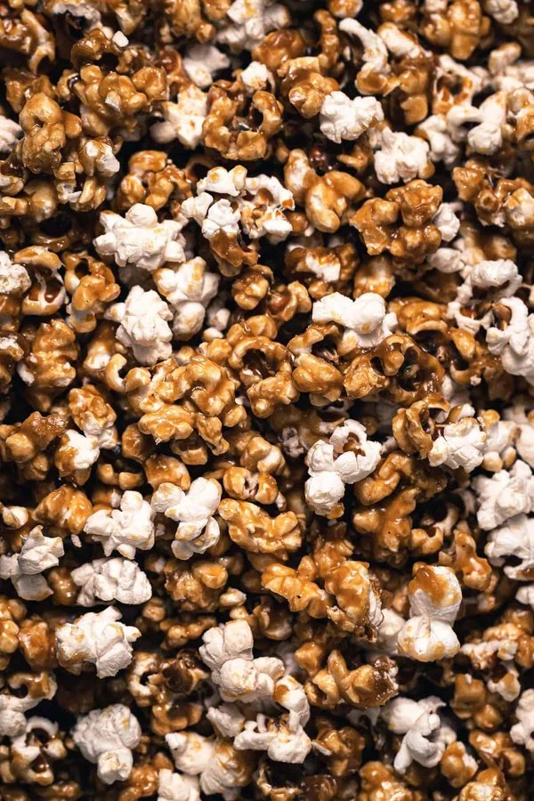 Homemade Salted Caramel Popcorn cover