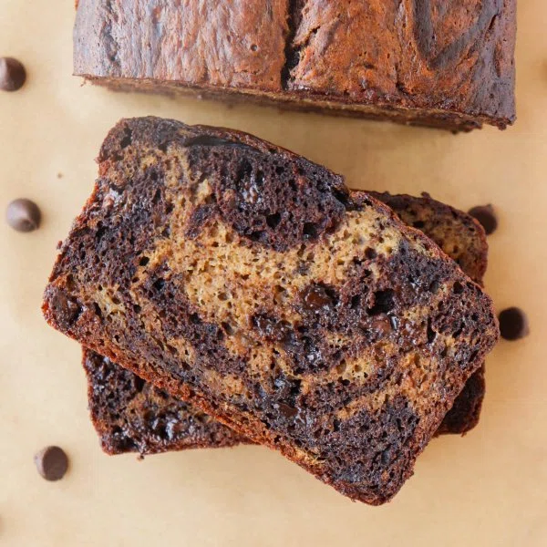 Chocolate Marbled Banana Bread cover