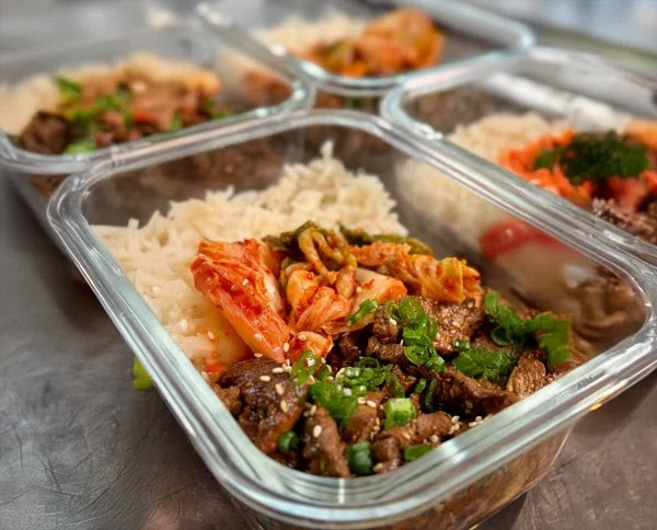 High Protein Low Cal Korean BBQ Meal Prep cover