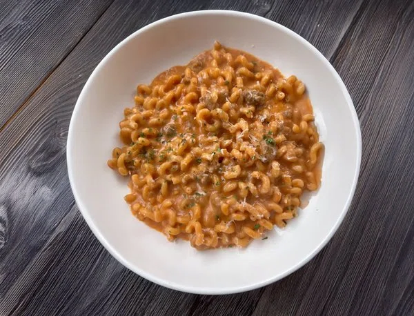 High Protein Vodka-Style Pasta cover