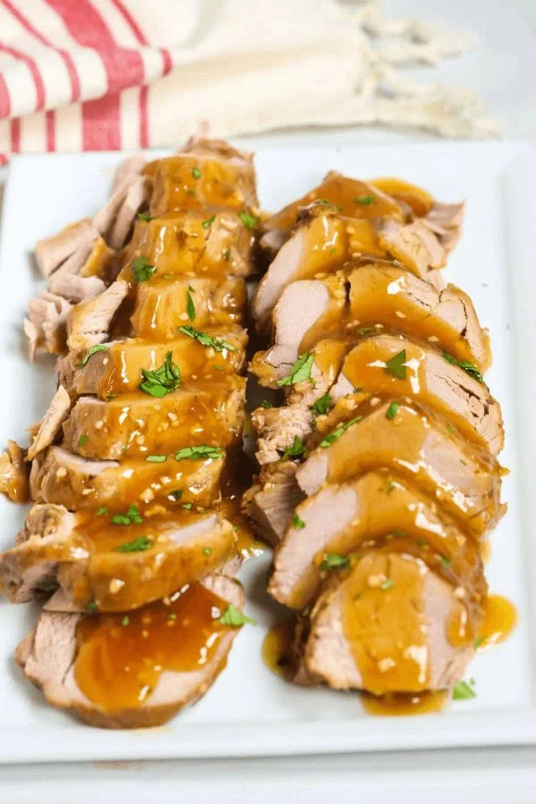 Garlic Crockpot Pork Tenderloin cover