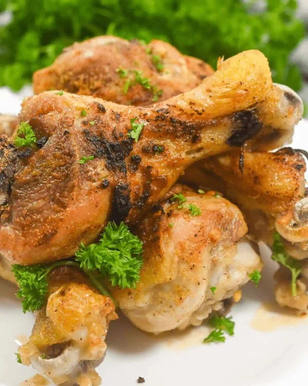 Spicy Roasted Chicken Legs cover