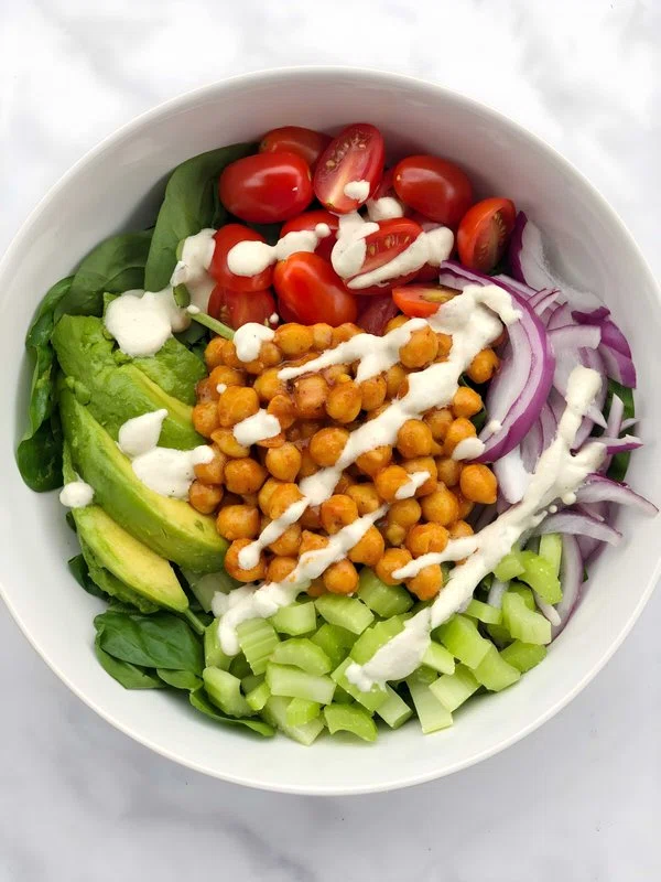 Buffalo Chickpea Salad cover