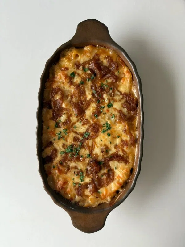 Onion Soup Mac & Cheese cover
