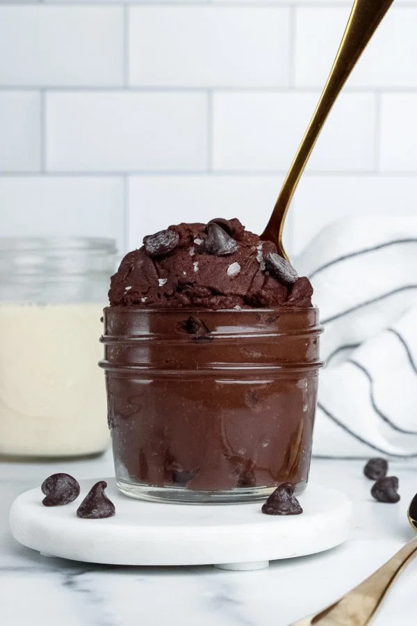 Single Serve Protein Brownie Batter cover