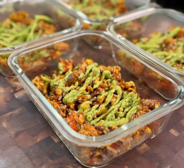High Protein Low Cal Chipotle Lime Chicken Bowls cover