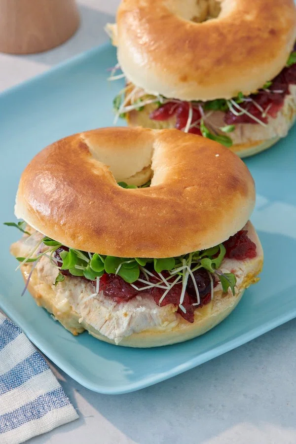 Turkey Cranberry Bagel Sandwich cover
