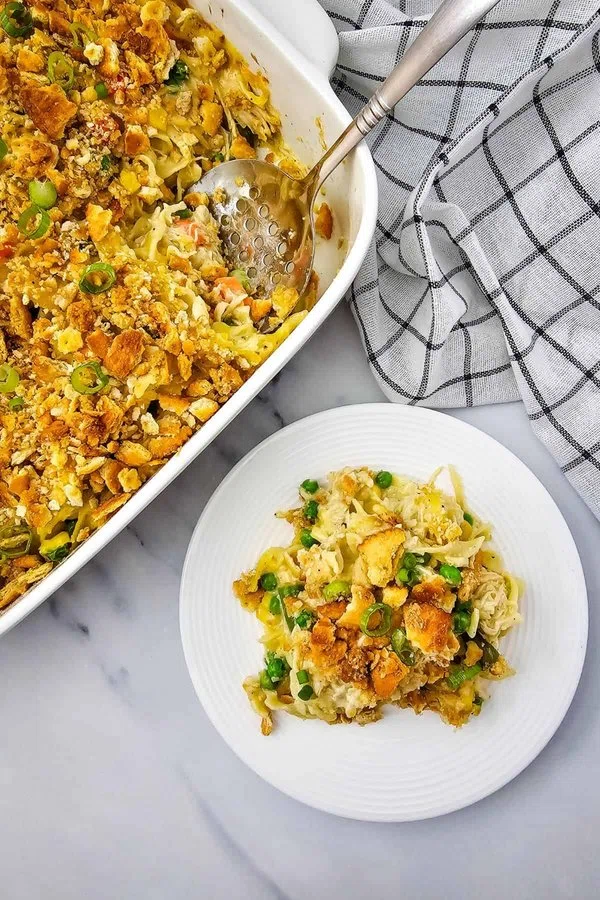 Creamy Chicken Noodle Casserole cover