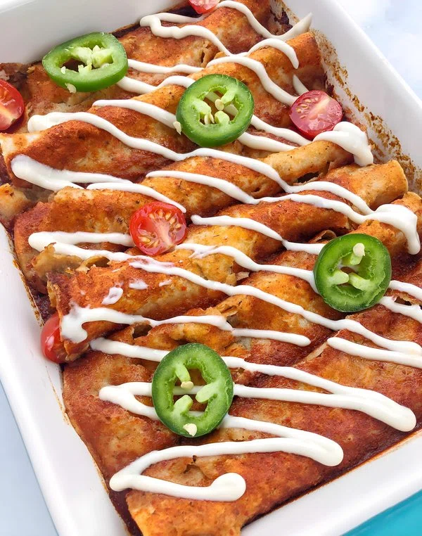 Dairy-Free Enchiladas cover