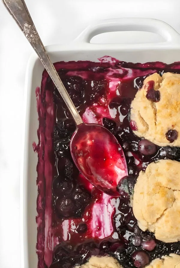 Gluten Free Blueberry Cobbler cover