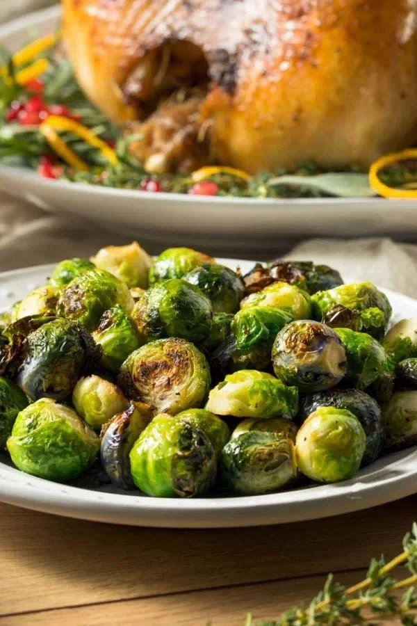 Roasted Brussels Sprouts with Parmesan Cheese cover