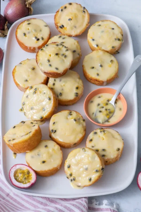 Passionfruit Pound Cake Muffins cover