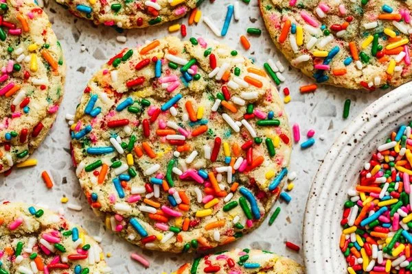 Small Batch Funfetti Cookies (No Cake Mix!) cover