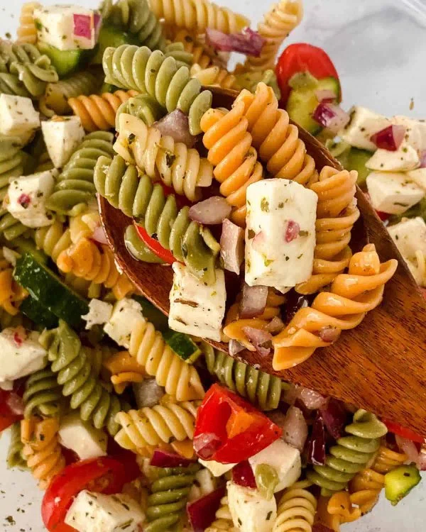 Tri-Color Rotini Pasta Salad cover
