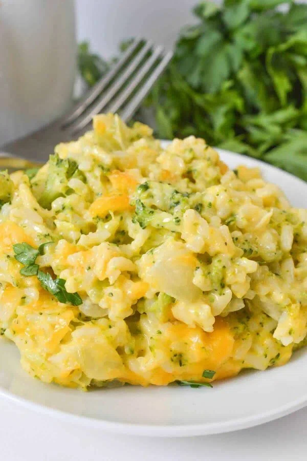 Velveeta Broccoli Rice Casserole cover